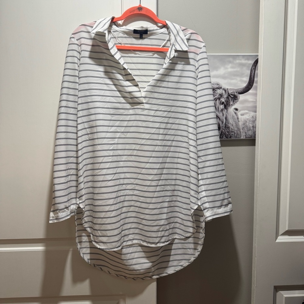 Kaari blue blouse